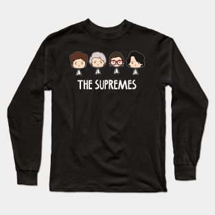 The Supremes Cute Chibi Kawaii Politicians Long Sleeve T-Shirt